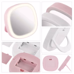 EMOS Hordozható sminktükör LED fénnyel, 10 db, kínáló dobozban thumbnail 3