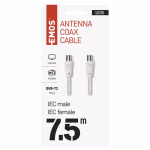 EMOS Antenna koax kábel 7,5m