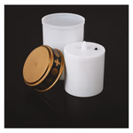 LED temetői mécses, 12,5 cm, 2xC elem, kültéri és beltéri, vintage, időzítő thumbnail 4