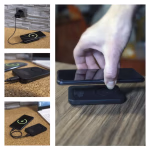 EMOS Powerbank WI 521, 5 000 mAh, 20 W+Wireless, fekete thumbnail 4