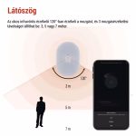 GoSmart PIR érzékelő (mozgásérzékelő) éjjeli fénnyel, WiFi thumbnail 5