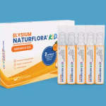 Elysium Naturflora Kids narancs ízű belsőleges szuszpenzió édesítőszerrel és 2 milliárd Bacillus Clausii (UBBC-07) spórával 20 x 5 ml thumbnail 1