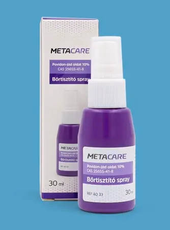 METACARE povidon-jód 10% bőrtisztító spray 30 ml - Image 1 of 3