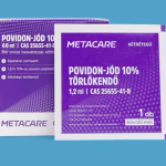 METACARE povidon-jód 10% törlőkendő 50 db thumbnail 1