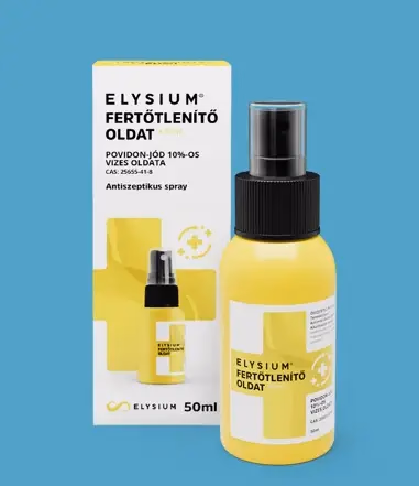 Elysium povidon-jód 10%-os fertőtlenítő oldat 50 ml - Image 1 of 3