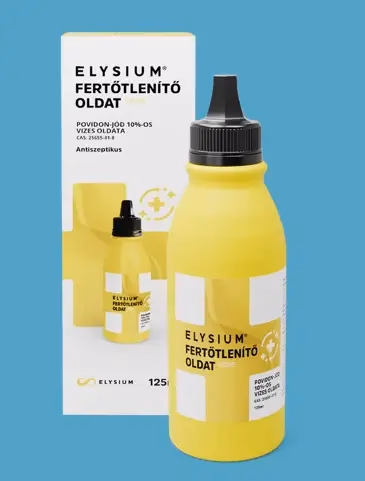 Elysium povidon-jód 10%-os fertőtlenítő oldat 125 ml - Image 1 of 3