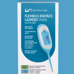 Elysium TP400 flexibilis digitális lázmérő - Pasztellkék. Ajándék 2 db Elysium tartós elemmel. thumbnail 3