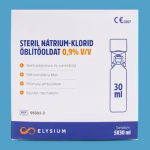 Elysium steril nátrium-klorid öblítőoldat 0,9% V/V 5 x 30 ml thumbnail 3