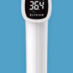 Elysium TP500 PRO magyarul beszélő érintésmentes infravörös lázmérő. Ajándék 2 db Elysium tartós elemmel. thumbnail 3