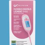 Elysium TP400 flexibilis digitális lázmérő - Pasztellrózsaszín. Ajándék 2 db Elysium tartós elemmel. thumbnail 3