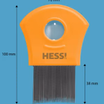 HESS! Fém tetűfésű nagyítóval PP foglalatban thumbnail 3