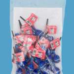 OKI DOKI KIDS cukormentes, kék málna ízű étrend-kiegészítő nyalóka 9-féle vitaminnal és cinkkel (édesítőszerekkel)  25 db thumbnail 2