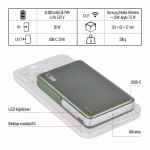 EMOS  POWERBANK WI1031 10000mAh ARMY-GREEN 1xUSB-C thumbnail 3