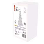 Kerámia LED-es fa hóemberekkel, 33,5 cm, 2x AA, meleg fehér, időzítő thumbnail 2