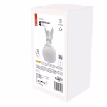 LED kerámia angyal, 29 cm, 2x AA, meleg fehér, időzítő thumbnail 3