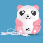 Elysium kompresszoros pink panda formájú inhalátor - AXD-302 thumbnail 1