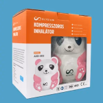 Elysium kompresszoros pink panda formájú inhalátor - AXD-302 thumbnail 2