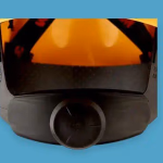 3M™ G3000NUV-GU racsnis, ventilált sárga védősisak műanyag izzadságszívó betéttel - sárga thumbnail 3