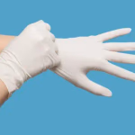 Maxter vizsgálókesztyű (5,7 g) - púdermentes - fehér - latex - XS thumbnail 2