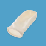 Gumiujj - púdermentes - fehér - latex - M 100 db thumbnail 2