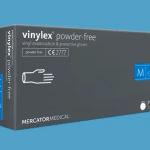Mercator vinylex univerzális vinil vizsgálókesztyű - púdermentes - áttetsző - vinyl - S 100 db thumbnail 1