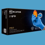 Mercator gogrip prémium munkavédelmi kesztyű - púdermentes - kék - nitril - XXL 50 db thumbnail 1