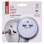 EMOS LED éjjeli fény + 2x USB thumbnail 4