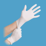 Maxter orvosi vizsgálókesztyű (5,5 g) - enyhén púderezett - fehér - latex - XS thumbnail 2