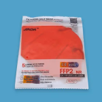 Jiada FFP2 piros maszk, 20 db, hőnyomott, CE0370 thumbnail 3