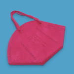 Jiada FFP2 pink maszk, 20 db, hőnyomott, CE0370 thumbnail 2