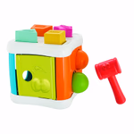 Sort&Beat 2in1 készségfejlesztő kocka kalapáccsal thumbnail 3