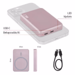 EMOS Powerbank WI 522, 5 000 mAh, 20 W+Wireless, lazac thumbnail 4