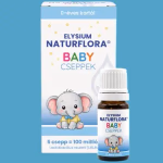 Elysium Naturflora Baby cseppek étrend-kiegészítő szuszpenzió 100 millió CFU Lactobacillus reuteri (UBLRu-87) spórával