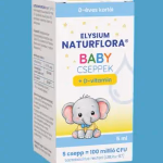 Elysium Naturflora Baby cseppek étrend-kiegészítő szuszpenzió 100 millió CFU Lactobacillus reuteri (UBLRu-87) spórával és D-vitaminnal thumbnail 2