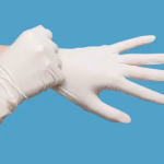 Maxter vizsgálókesztyű (5,7 g) - púdermentes - fehér - latex - M thumbnail 2