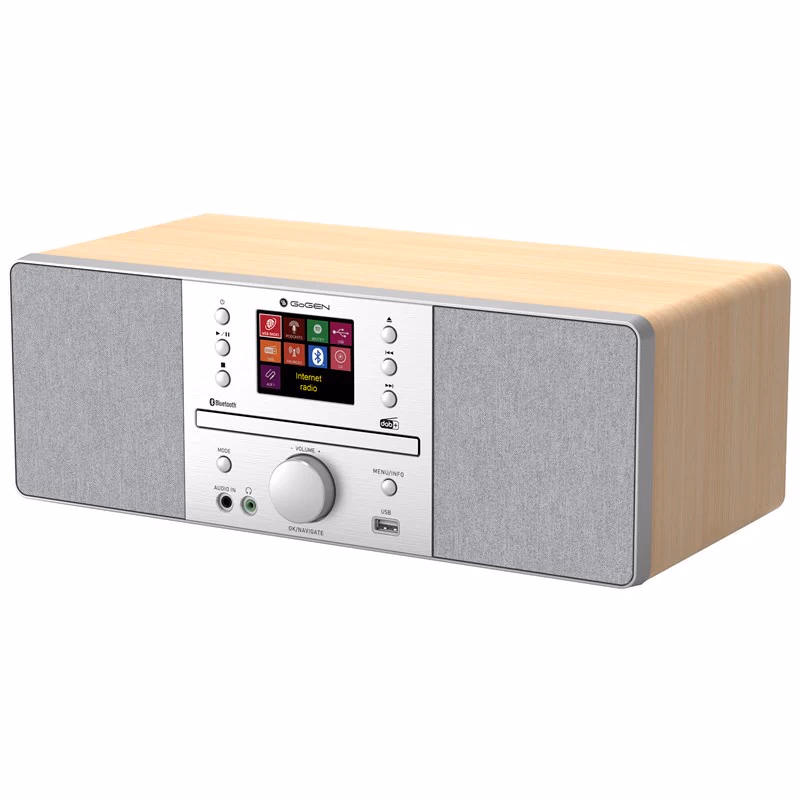 Mikrohifi GoGEN IR 267 BTDAB ezüst/barna - Image 1 of 3