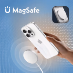 Vezeték nélküli töltő GoGEN MagSafe, Qi2, 15W fehér/ezüst thumbnail 2