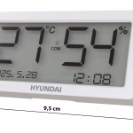 Hőmérő Hyundai WS 1015 fehér thumbnail 2
