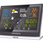 Időjárás állomás Hyundai WSP 5100 RWIND fekete thumbnail 2