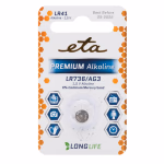 ETA PREMIUM ALKALINE LR41 Lúgos elem