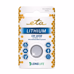 Lítium elem ETA PREMIUM CR1632, 1db
