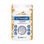Lítium elem ETA PREMIUM CR2430, 1 db