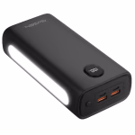 Power Bank GoGEN 30000mAh, PB300003B, PD20W fekete thumbnail 2