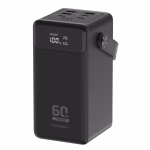 Power Bank GoGEN PB600002B, 60000 mAh, PD 100W fekete