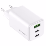 Hálózati töltő GoGEN ACHPDQ365, 2x USB-C PD 65W + 20W, 1x USB-A 18W fehér