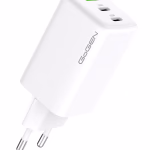 Hálózati töltő GoGEN ACHPDQ365, 2x USB-C PD 65W + 20W, 1x USB-A 18W fehér thumbnail 2