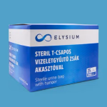 Elysium steril T-csapos vizeletgyűjtő zsák akasztóval