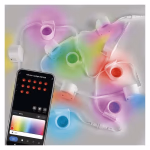 GoSmart LED reflektor - 255 cm-es lánc, 12 rész, 7 W, RGBIC+CCT, dimmelhető, WiFi thumbnail 1