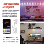 GoSmart LED reflektor - 255 cm-es lánc, 12 rész, 7 W, RGBIC+CCT, dimmelhető, WiFi thumbnail 4