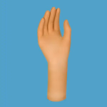 Mercator dermagel micro steril sebészeti kesztyű - púdermentes - barna - latex - 6.5 thumbnail 3